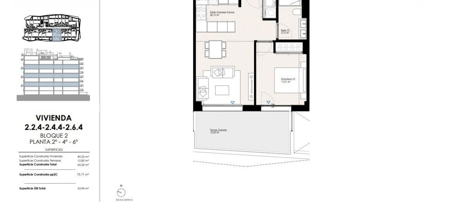 Nouvelle construction - Appartement - Villajoyosa - Playa del Torres