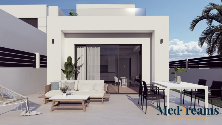 Nueva construcción  - Villa / Semi pareado - Torrevieja - Los Balcones - Los Altos del Edén