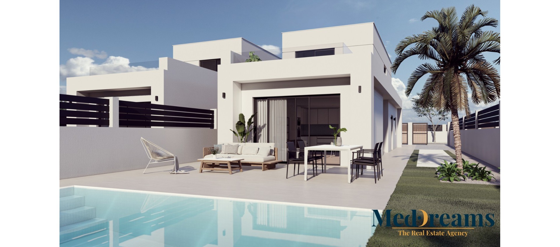 Nueva construcción  - Villa / Semi pareado - Torrevieja - Los Balcones - Los Altos del Edén