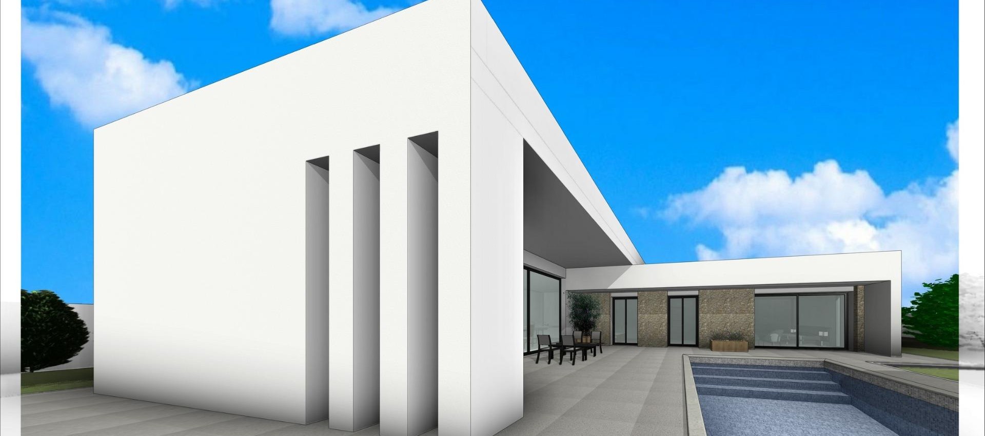 Nouvelle construction - Villa - Aspe - Poligono 19