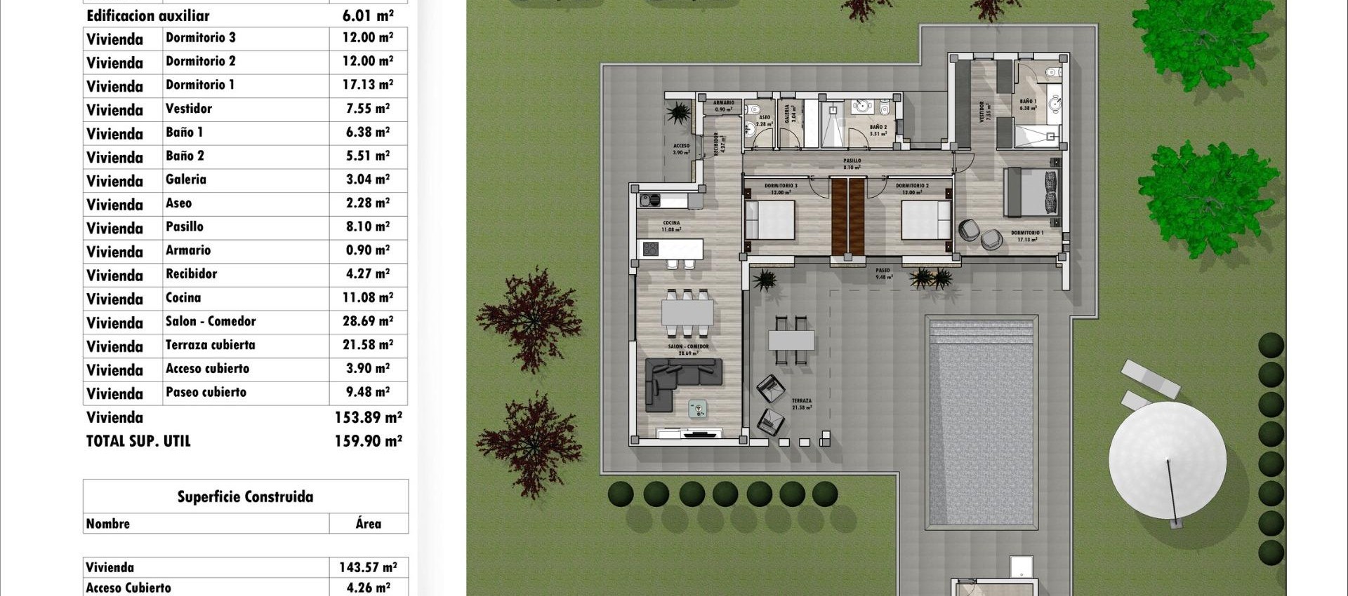 Nouvelle construction - Villa - Aspe - Poligono 19