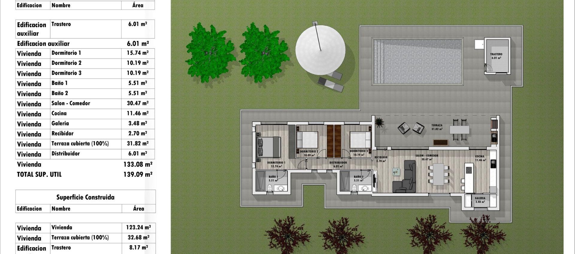 Nouvelle construction - Villa - Aspe - Poligono 19