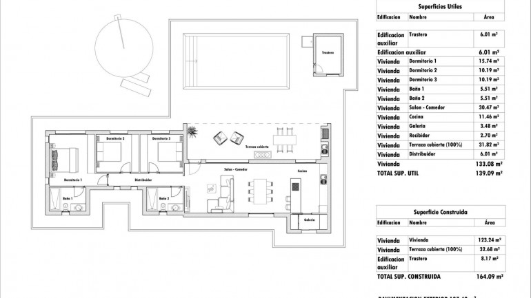 Nouvelle construction - Villa - Aspe - Poligono 19