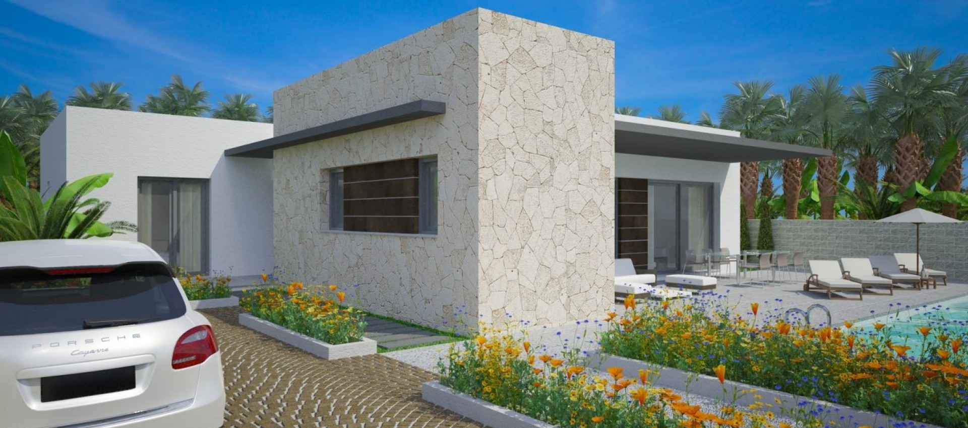 New Build - Villa - Benijofar - Polideportivo