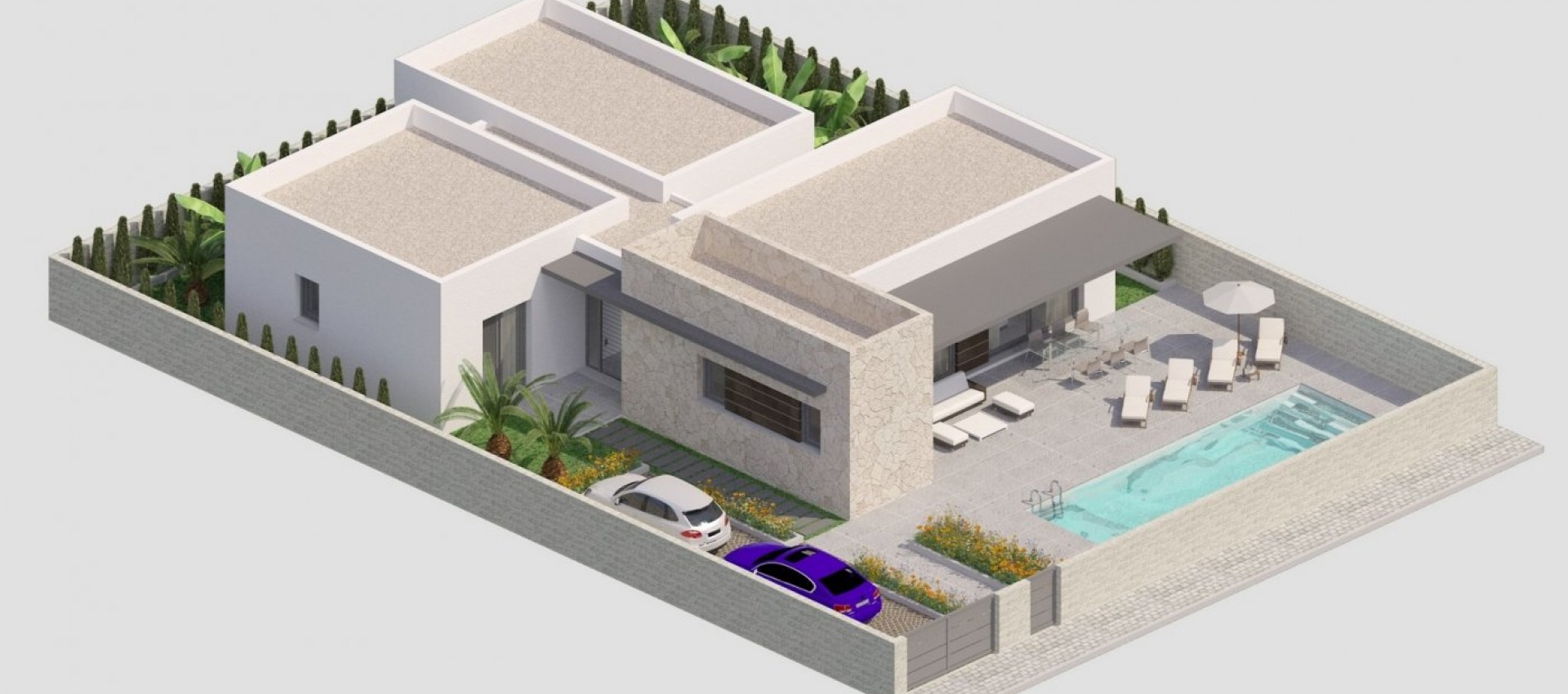 New Build - Villa - Benijofar - Polideportivo