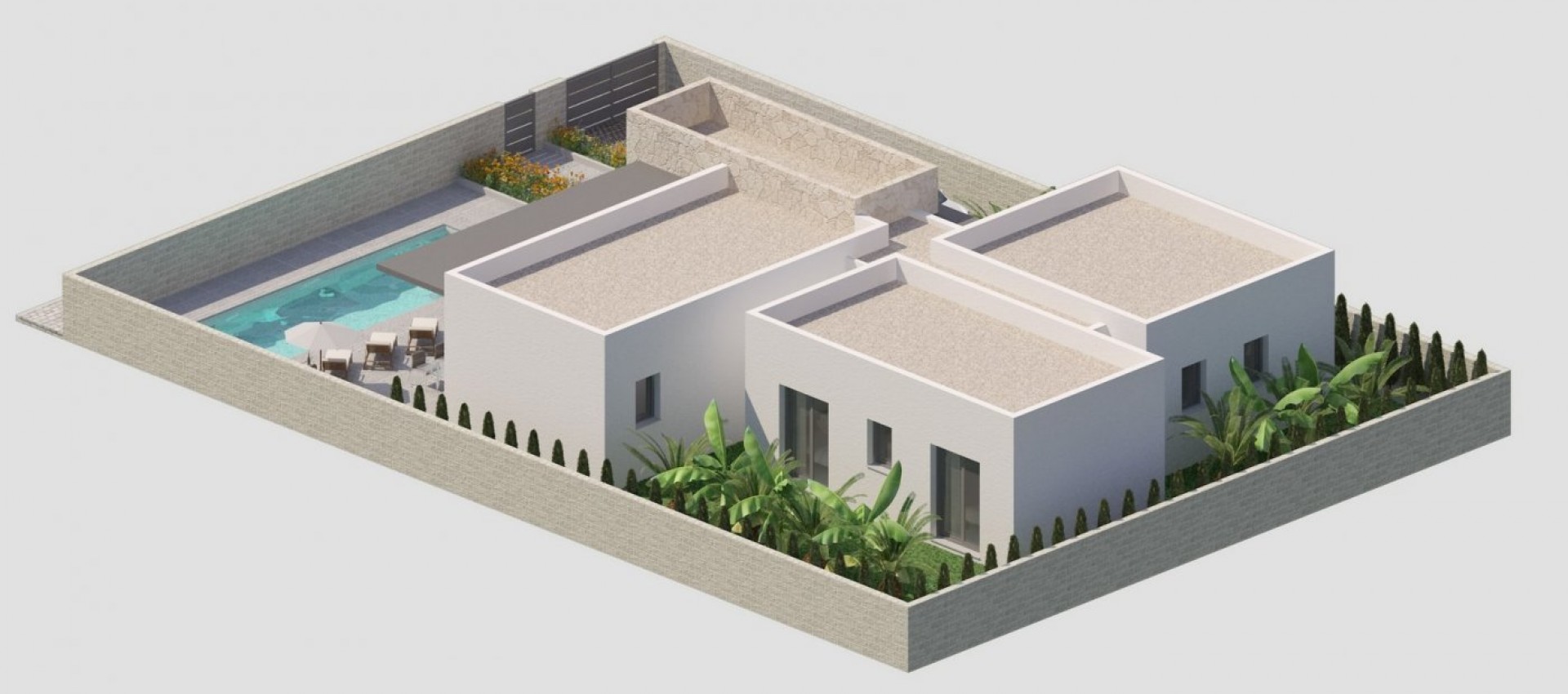 New Build - Villa - Benijofar - Polideportivo