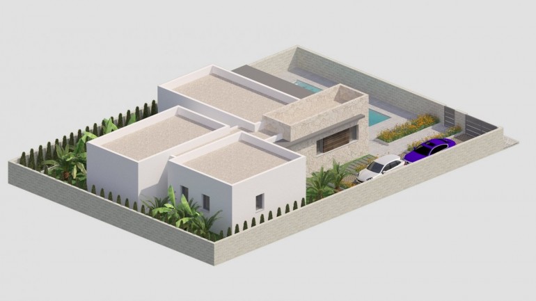 New Build - Villa - Benijofar - Polideportivo