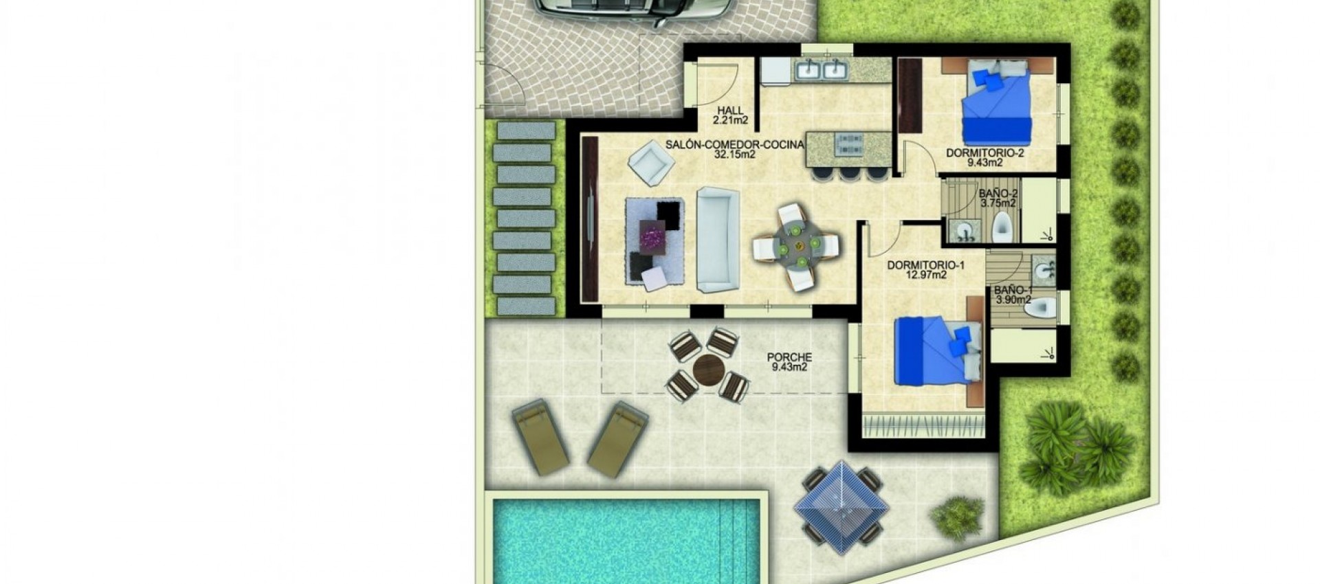 Nueva construcción  - Villa - Benijofar - Polideportivo