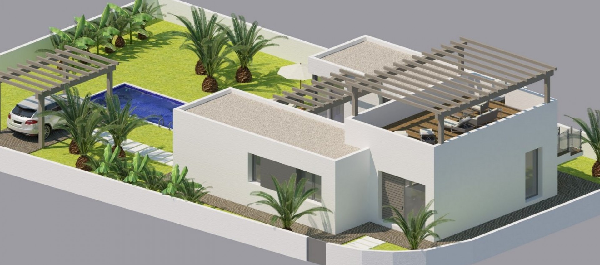 New Build - Villa - Benijofar - Polideportivo