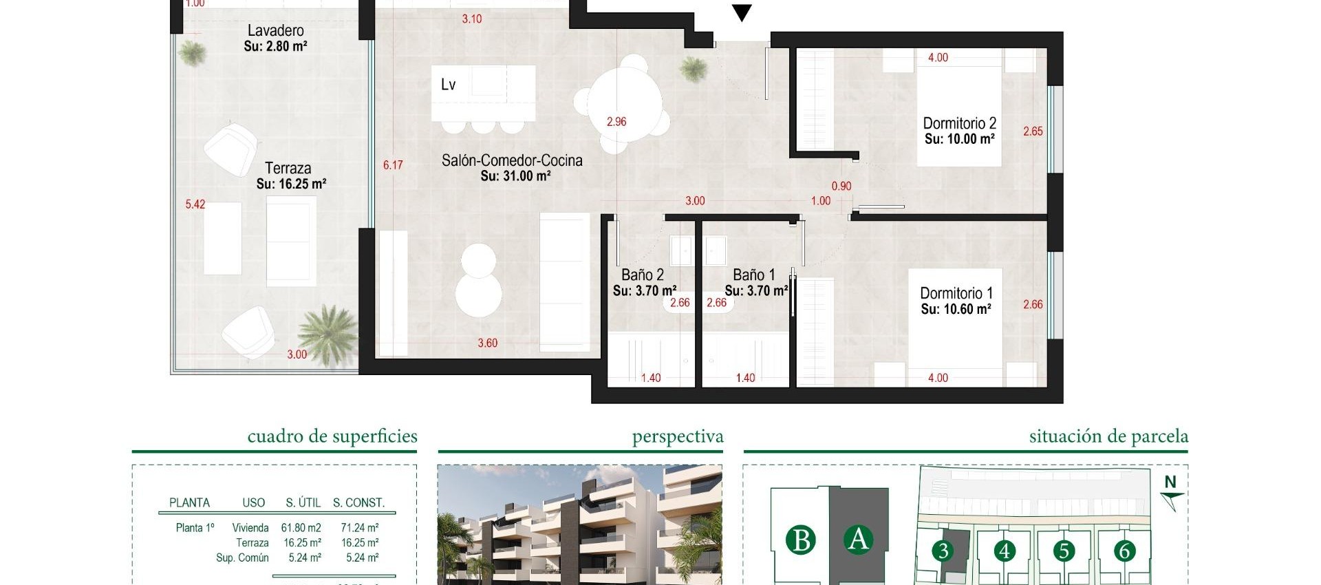 New Build - Apartment / flat - Alhama De Murcia - Condado De Alhama Golf Resort
