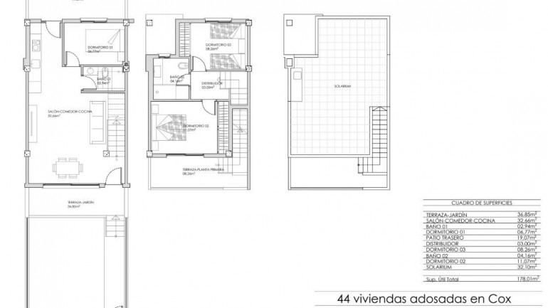 New Build - Town House - Cox - San Fernando