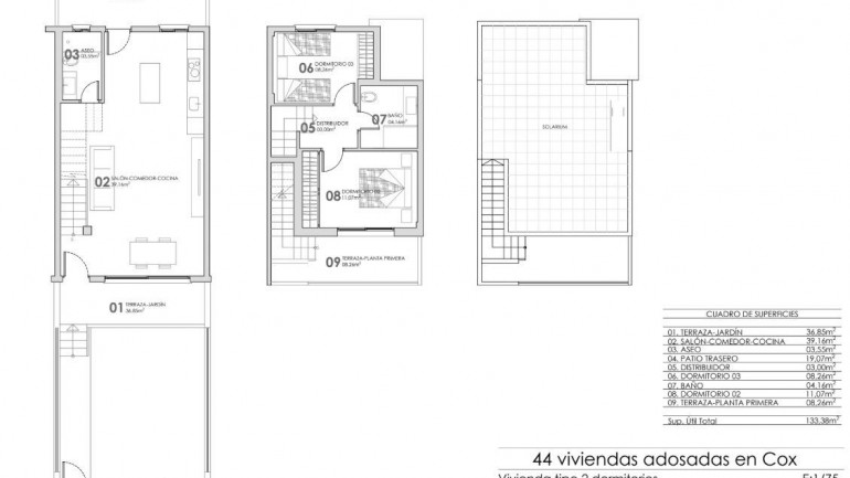 New Build - Town House - Cox - San Fernando