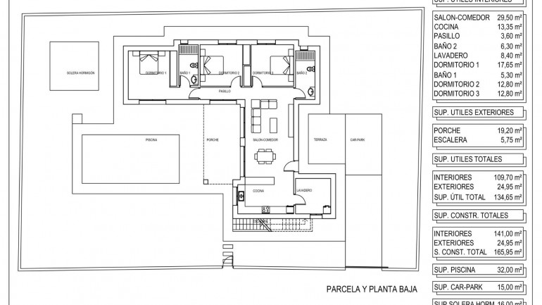 New Build - Villa - Pinoso - Lel
