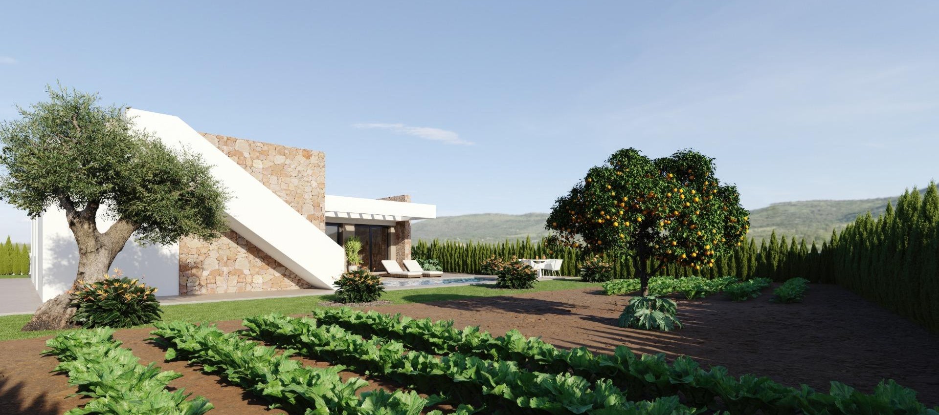 Nueva construcción  - Villa - Fuente Álamo - Hacienda del Alamo