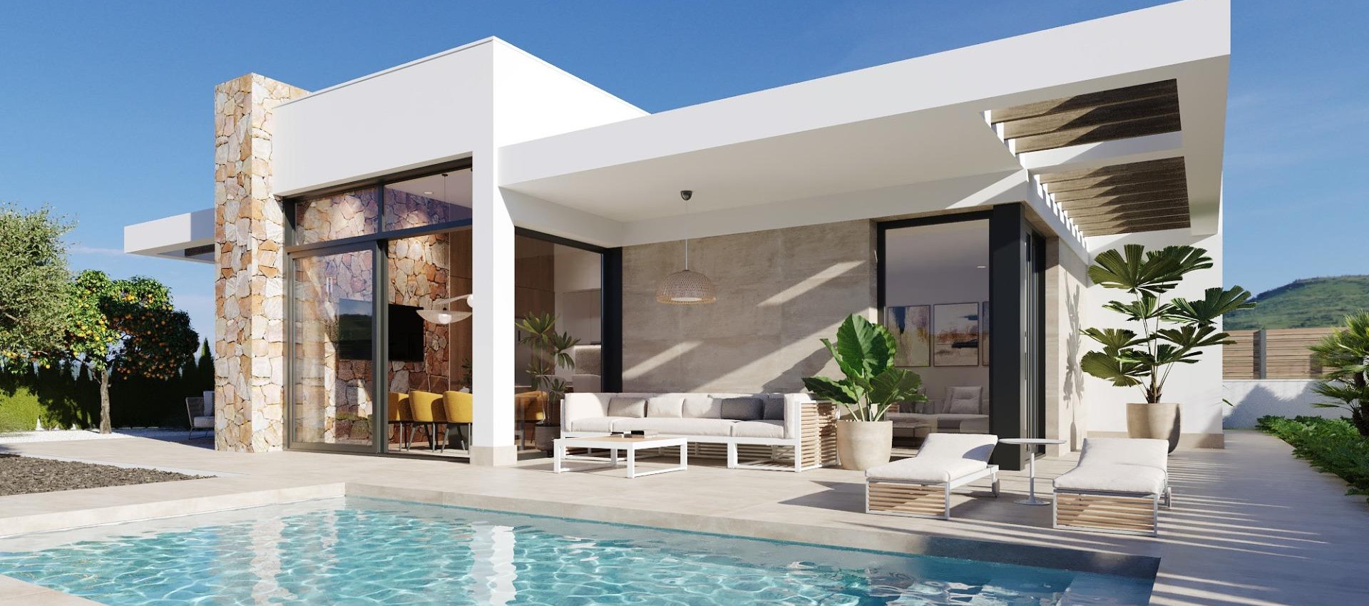 Nouvelle construction - Villa - Fuente Álamo - Hacienda del Alamo