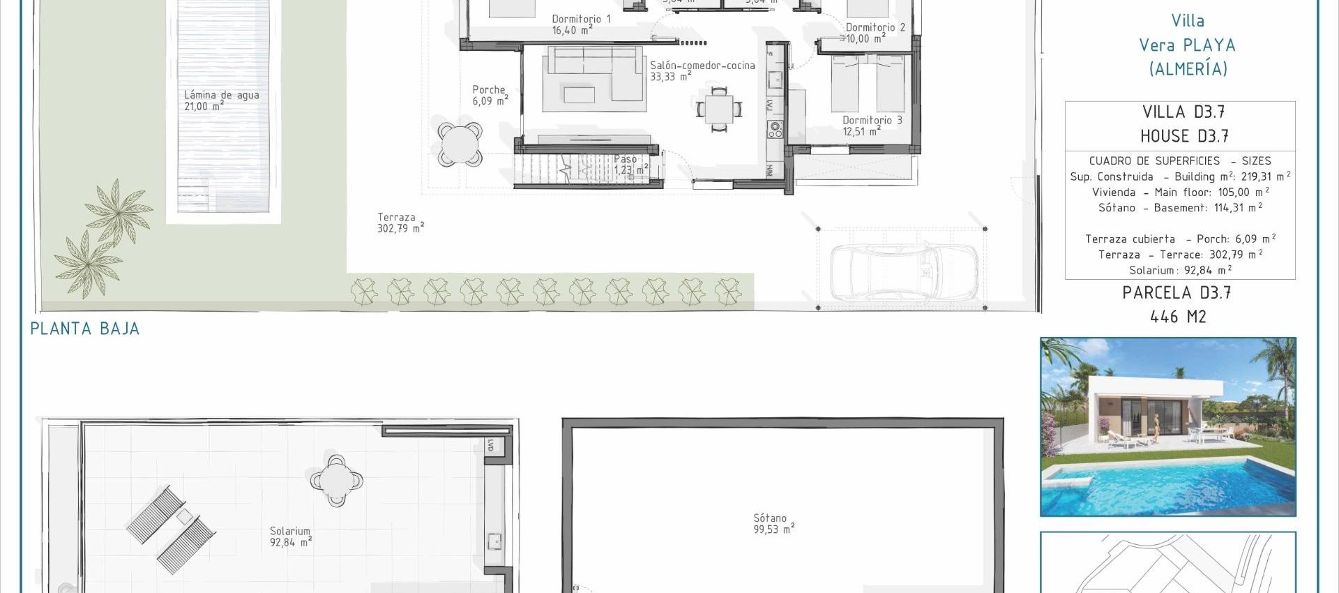 Nueva construcción  - Villa - Vera - Pueblo Salinas