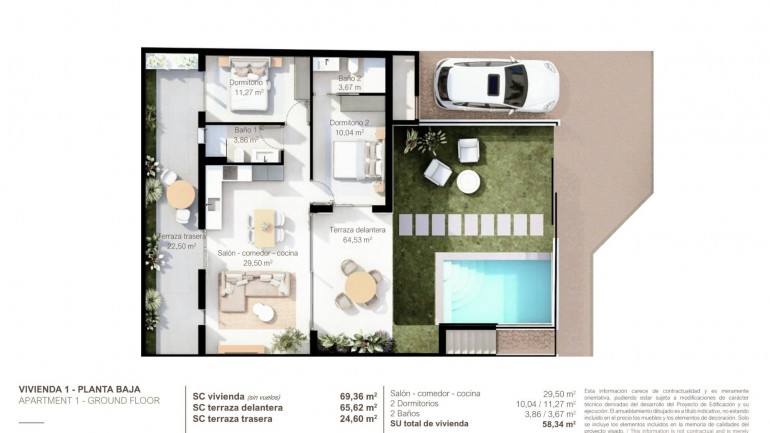 Nueva construcción  - Bungalow - San Pedro del Pinatar - Lo Pagan