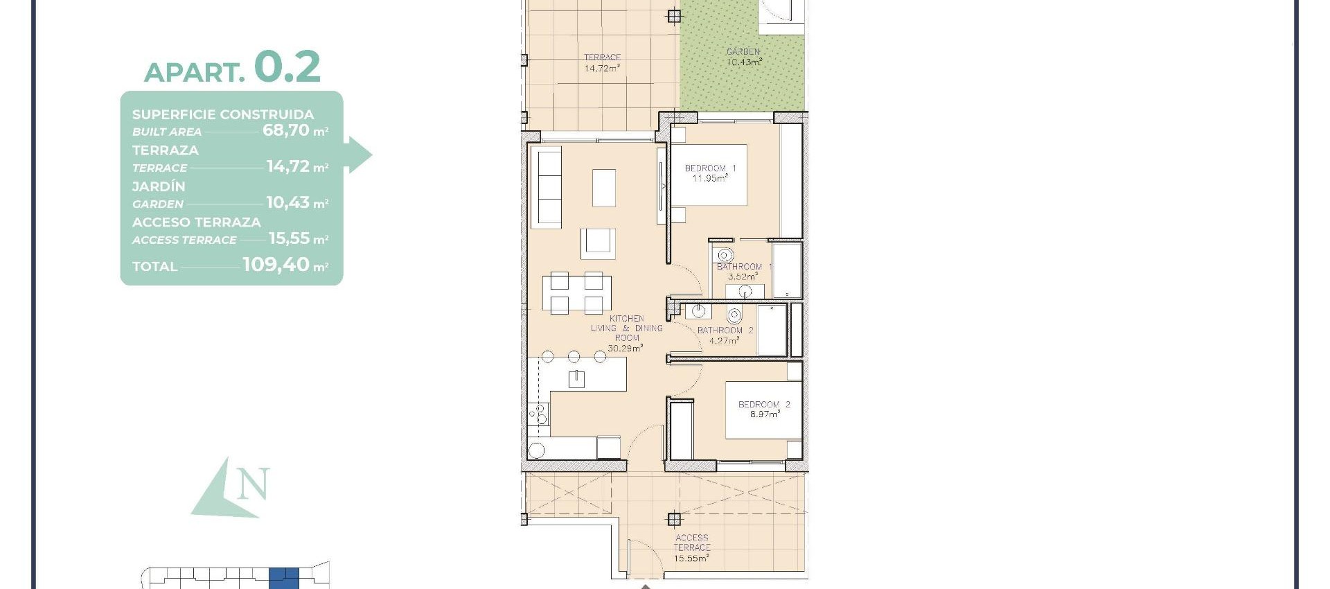 Nueva construcción  - Apartamento / piso - Los Alcázares - Serena Golf