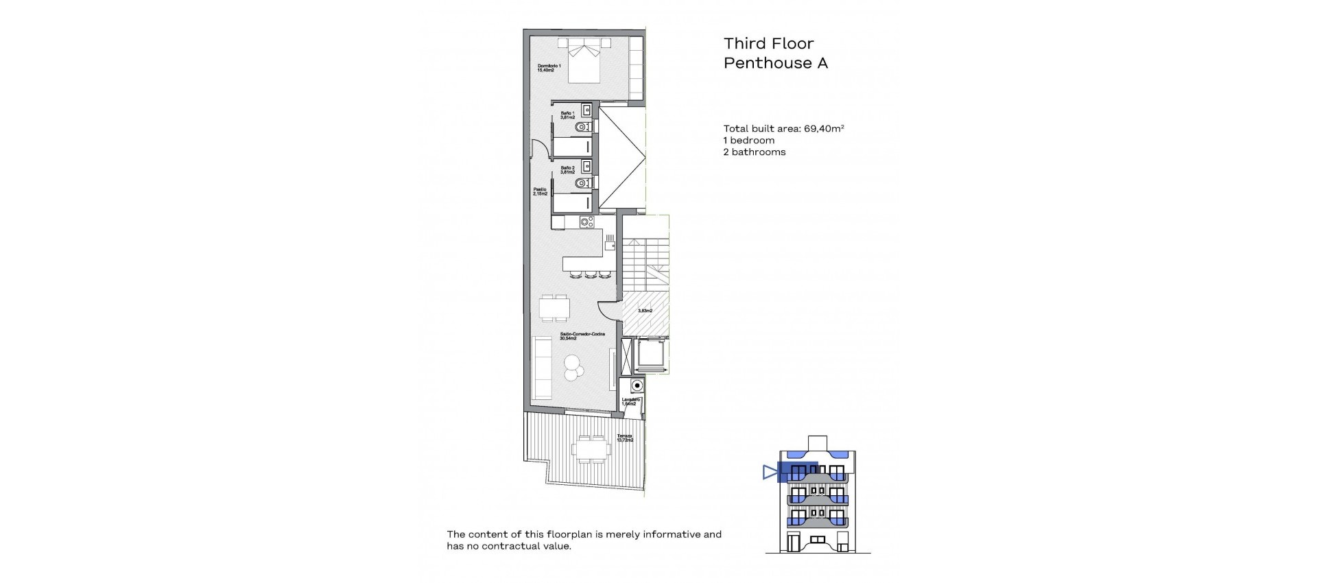 New Build - Penthouse - Torrevieja - Centro