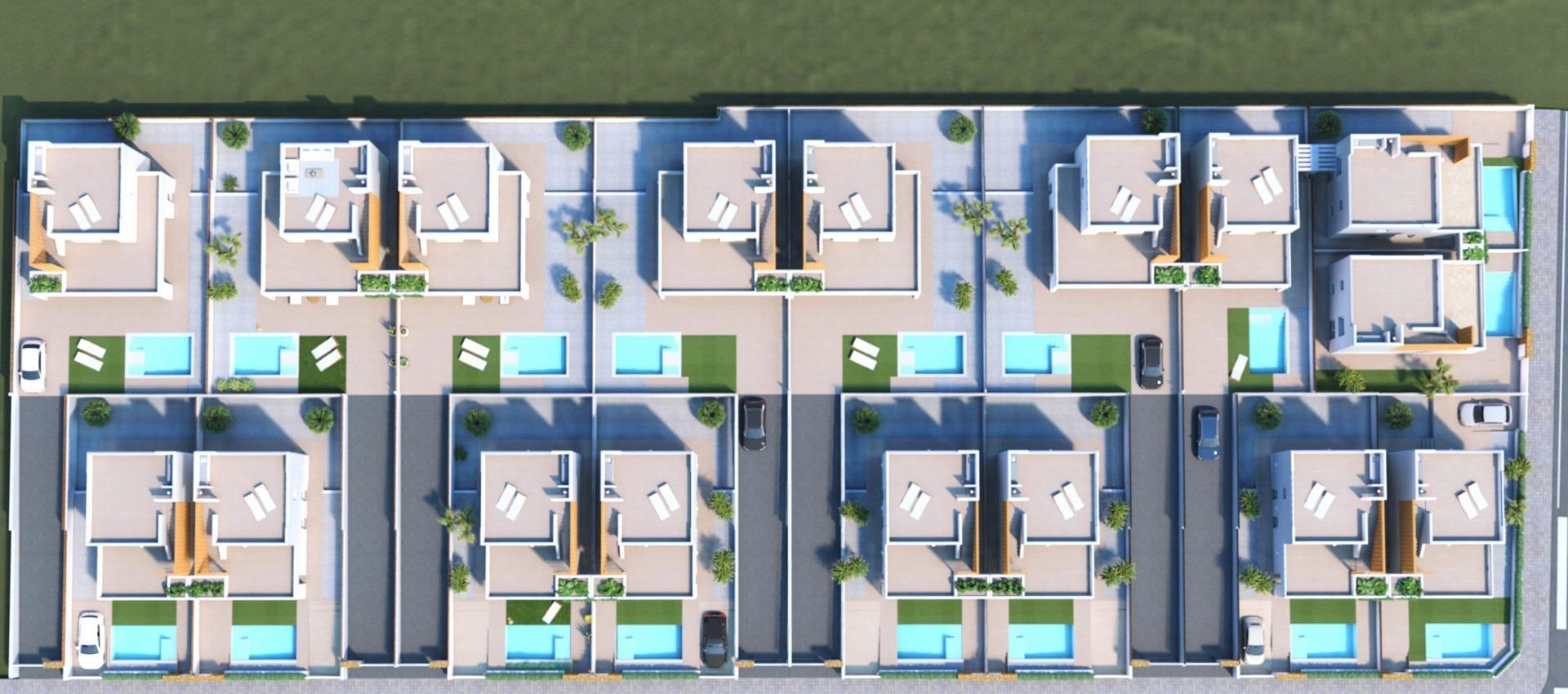 New Build - Villa - Pilar de la Horadada - Polideportivo