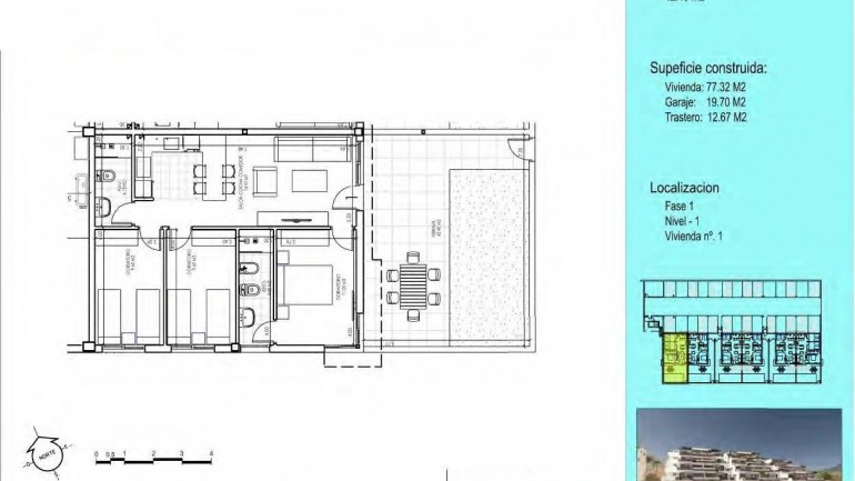 New Build - Apartment / flat - Vera - Vera Playa