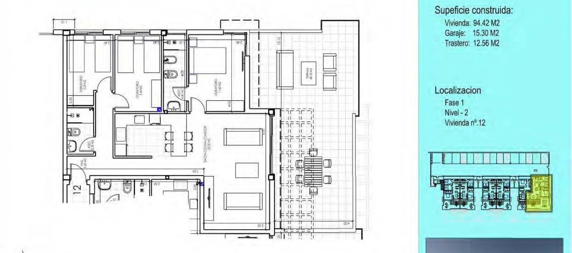 New Build - Apartment / flat - Vera - Vera Playa