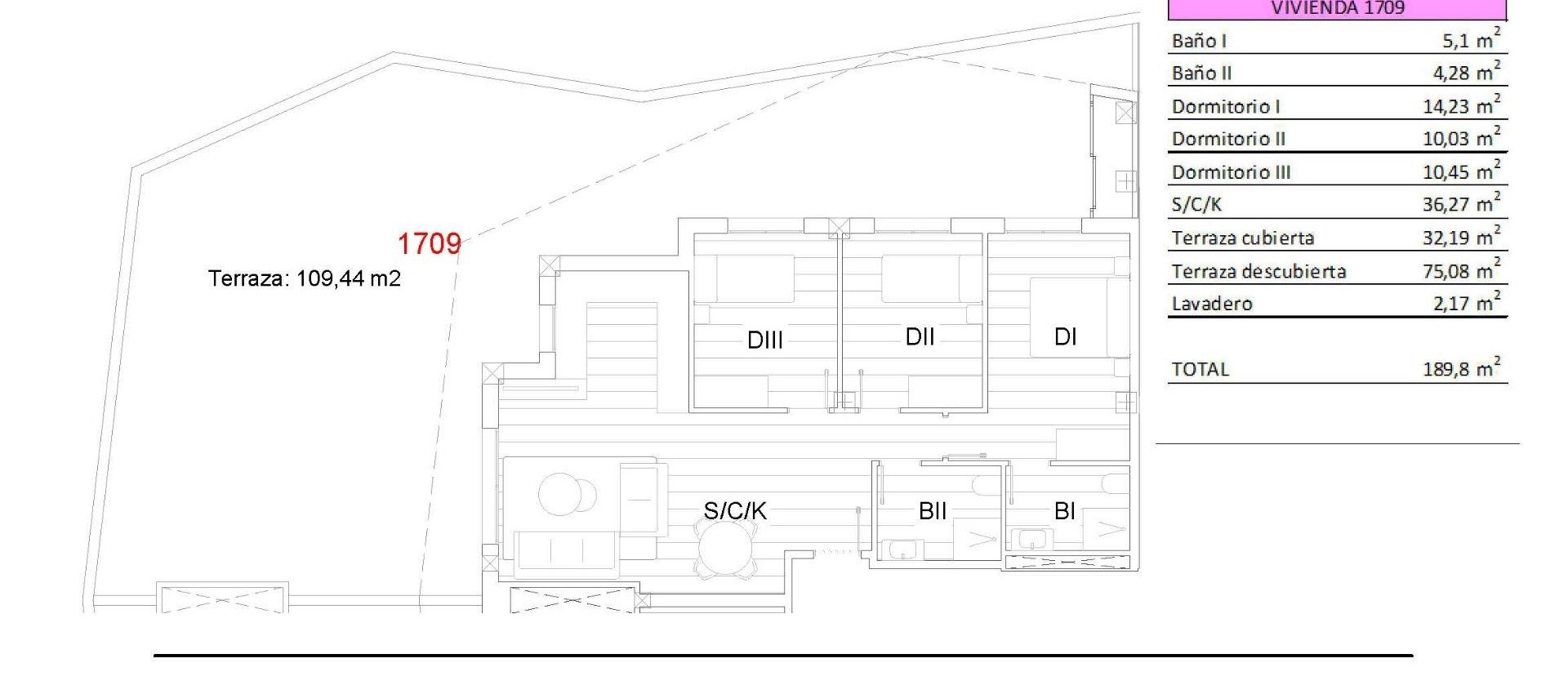New Build - Penthouse - San Miguel de Salinas - Pueblo