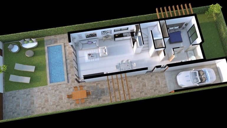 Nueva construcción  - Villa - Los Alcázares - Torre del Rame