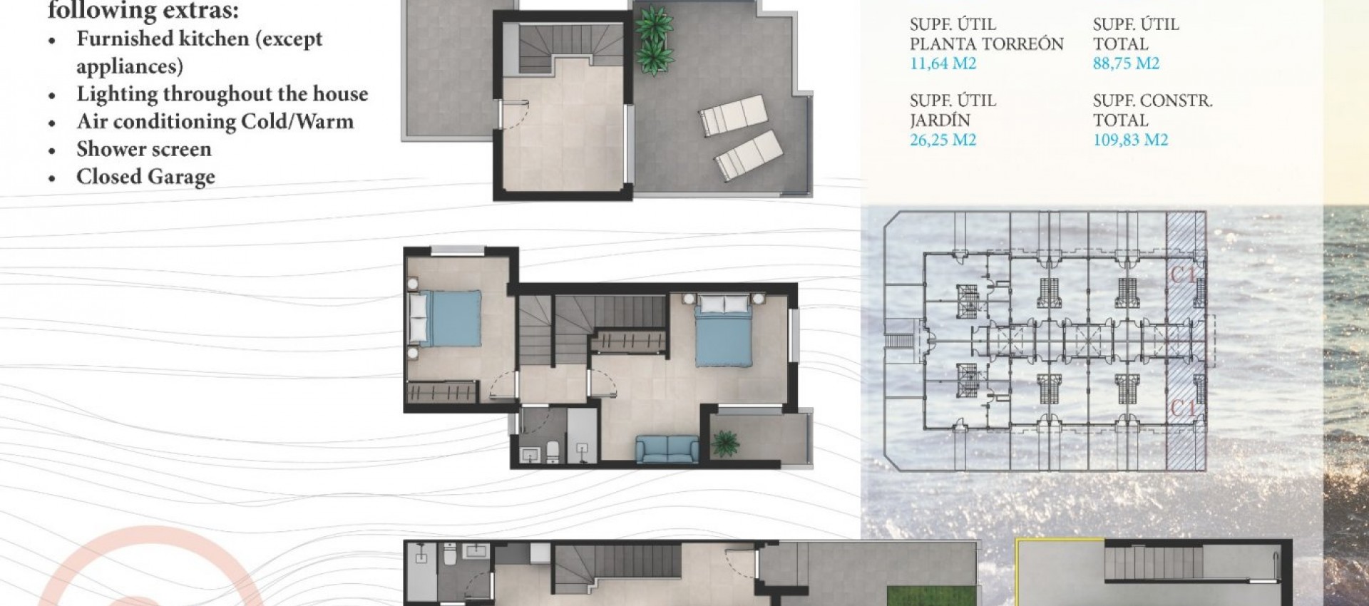 New Build - Town House - La Manga del Mar Menor - La Manga