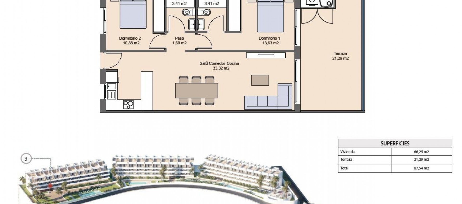 New Build - Apartment / flat - Finestrat - Balcón De Finestrat