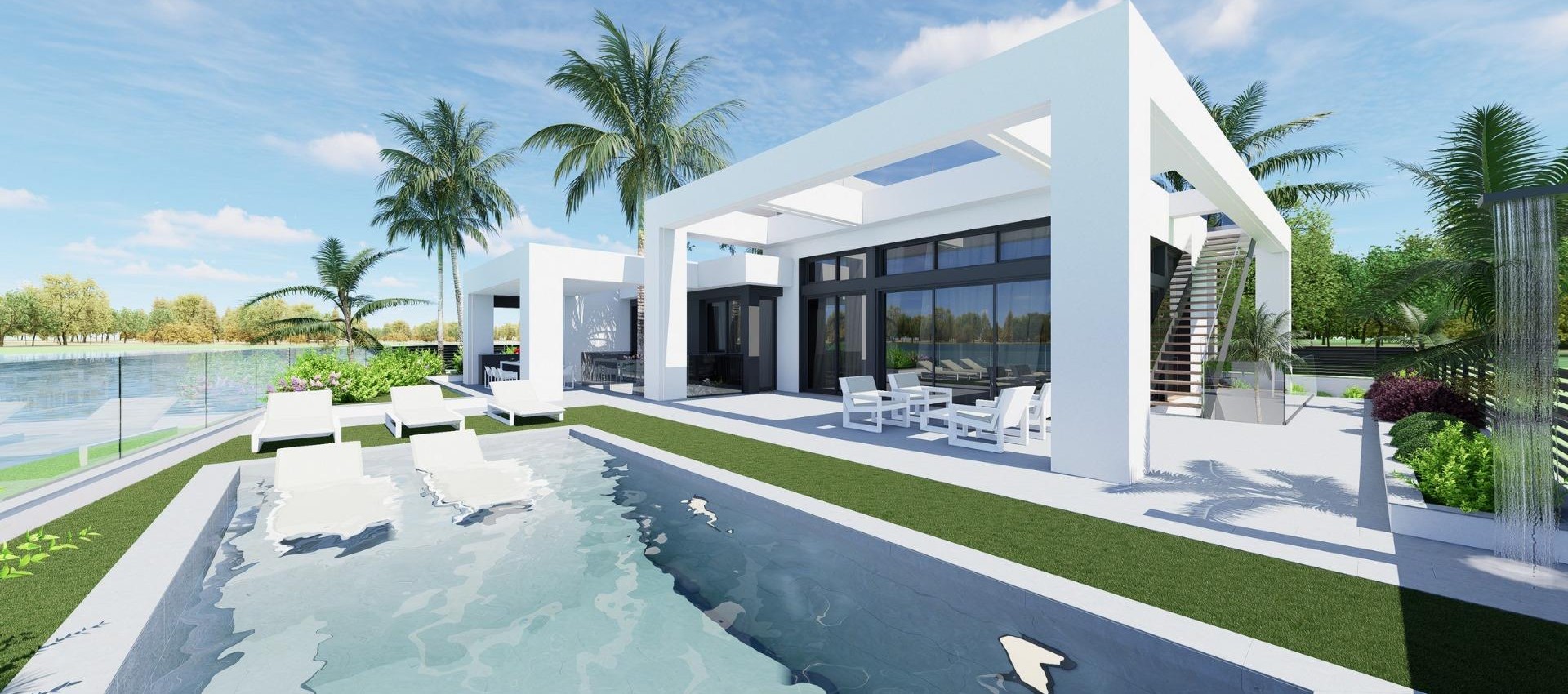 New Build - Villa - Los Alcázares - Santa Rosalia Lake and Life Resort