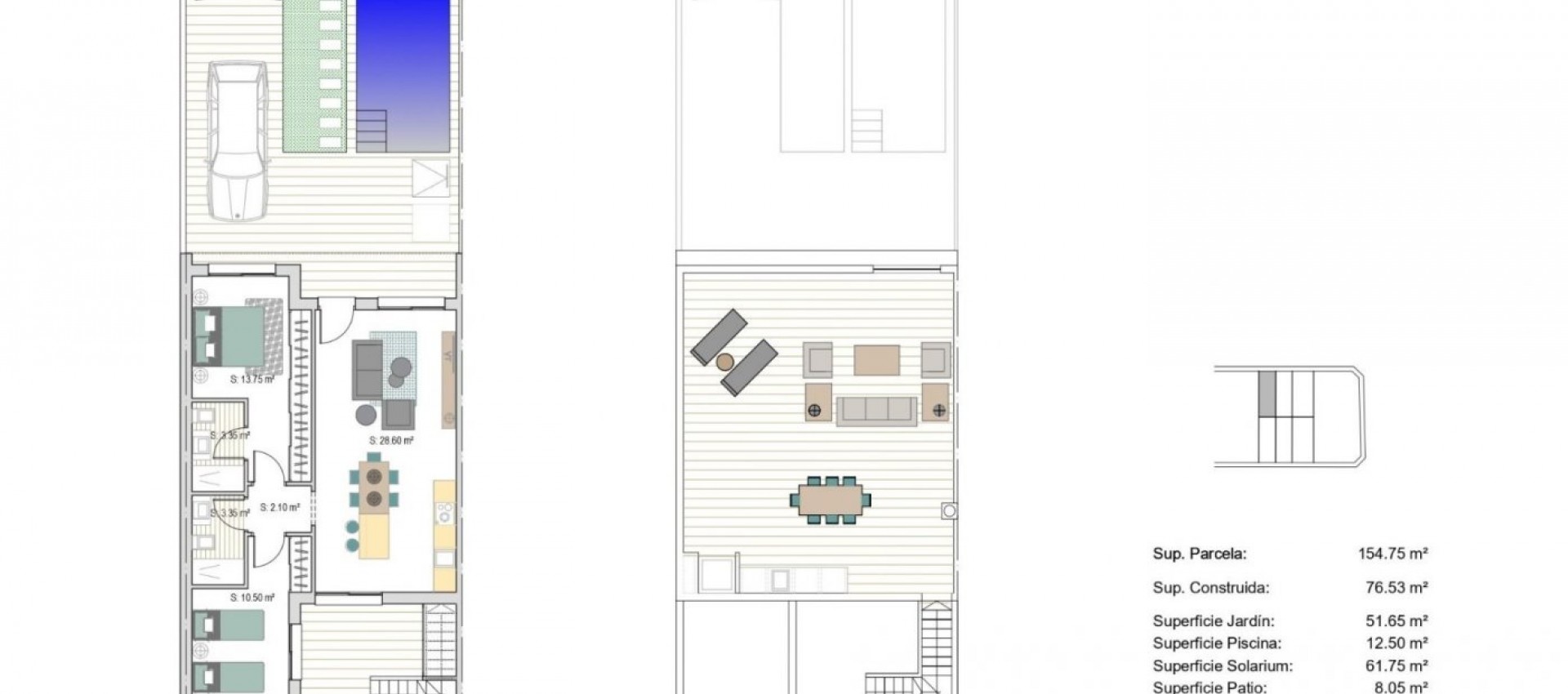 New Build - Town House - San Javier - Parque del doce