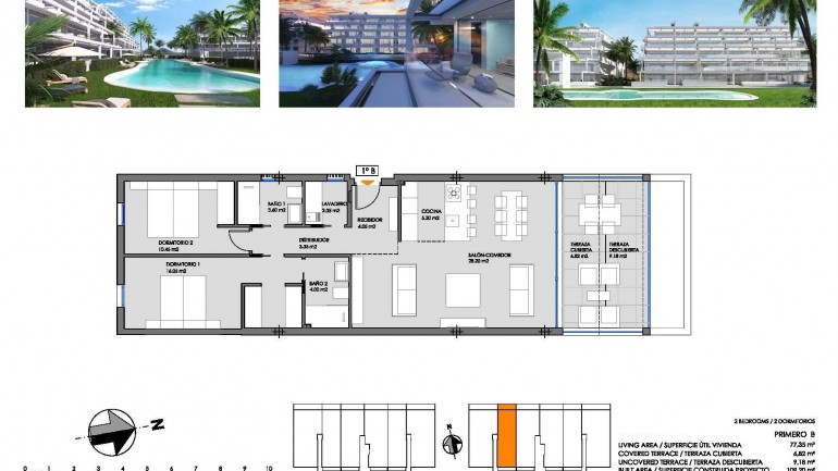 New Build - Apartment / flat - Cartagena - Mar De Cristal