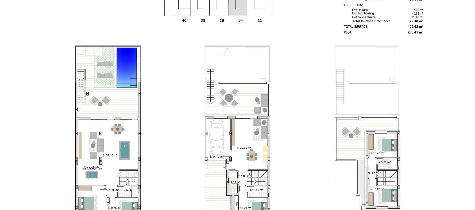 New Build - Villa - Los Alcázares - Serena Golf