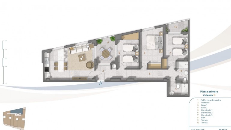 New Build - Apartment / flat - San Pedro del Pinatar - Playa Villananitos