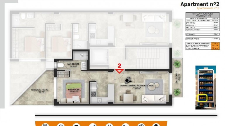 New Build - Apartment / flat - Torrevieja - Playa del Acequión