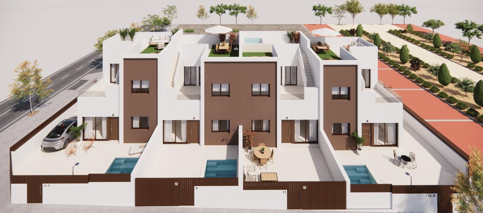 New Build - Town House - Pilar de la Horadada - Barrio los Segundas