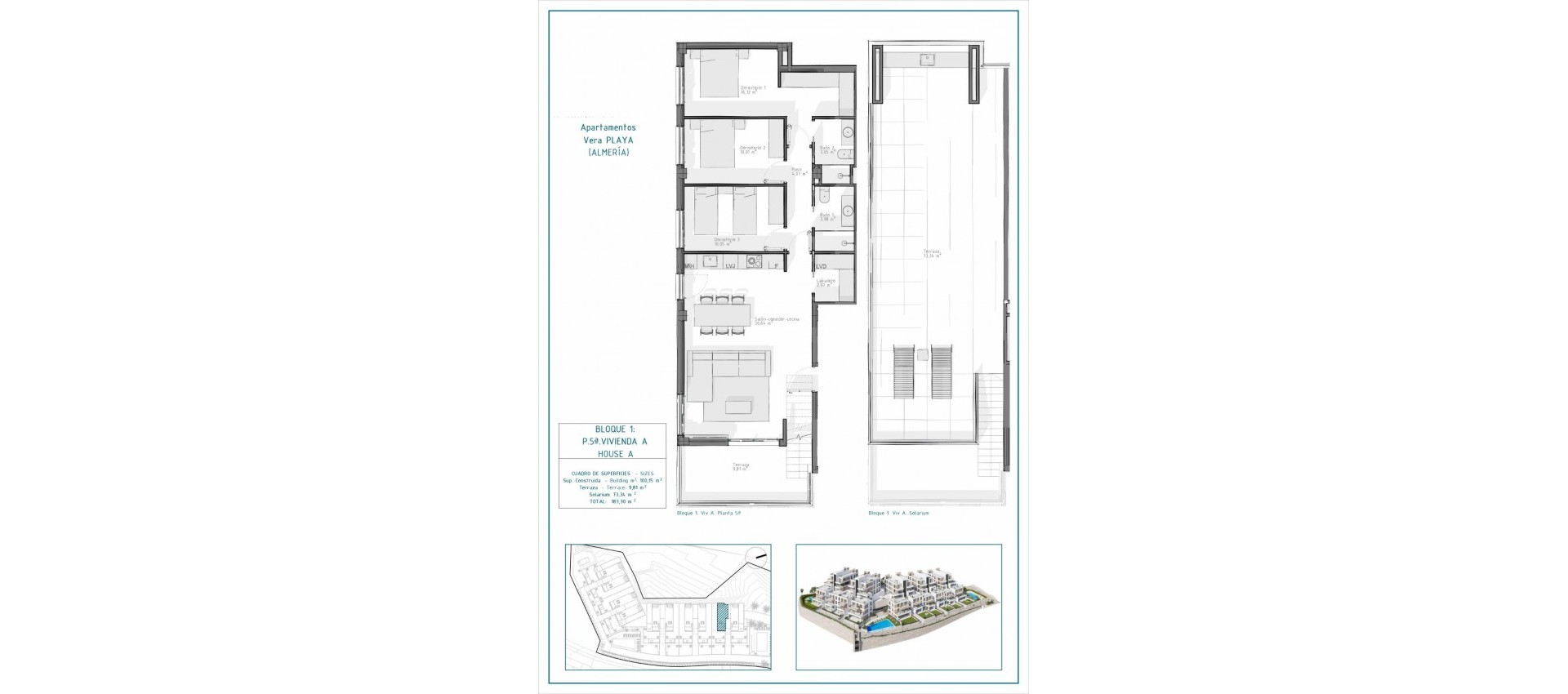 New Build - Penthouse - Vera - Pueblo Salinas