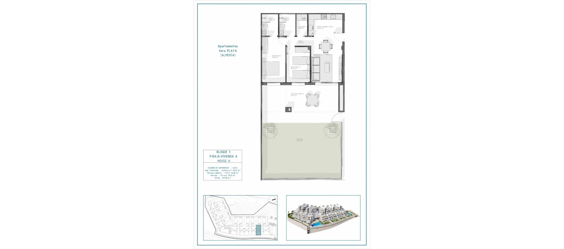 Nouvelle construction - Appartement - Vera - Pueblo Salinas