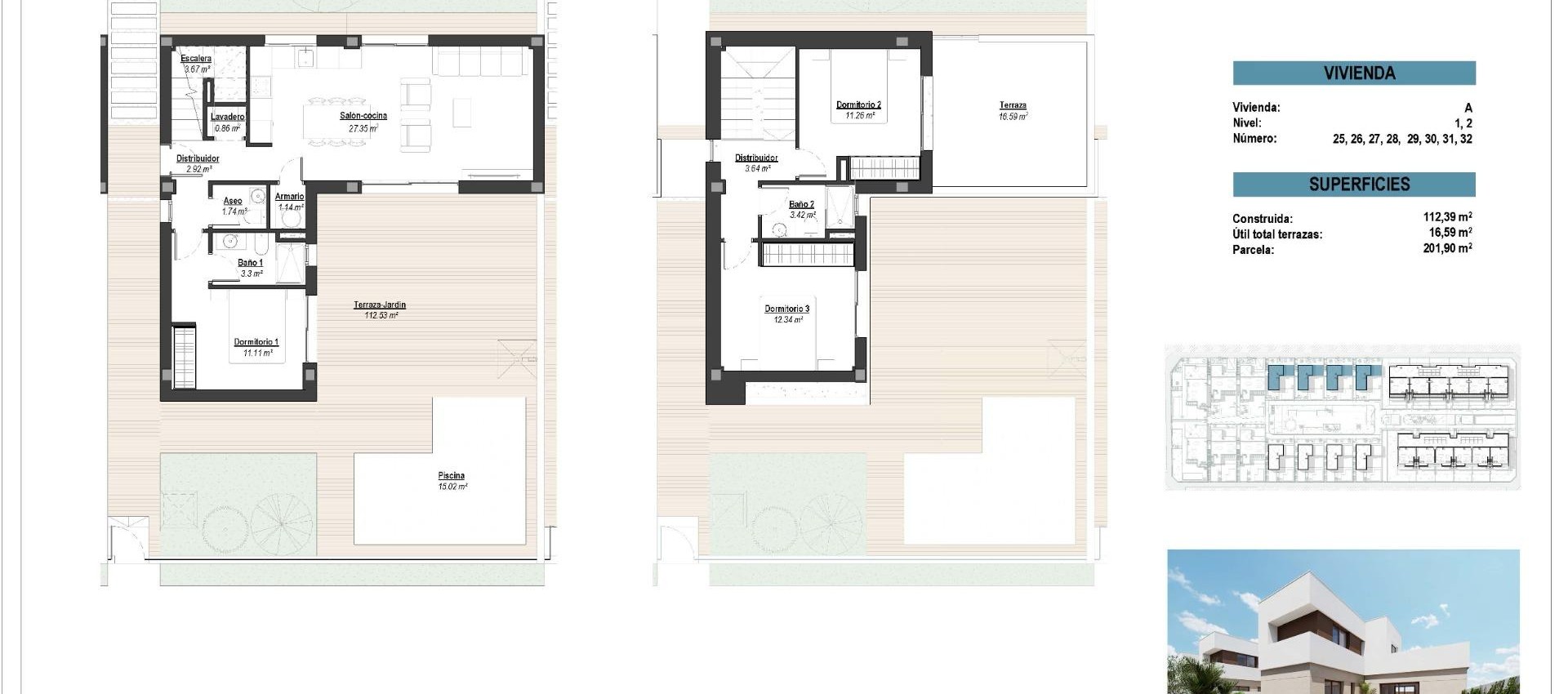 Nouvelle construction - Villa - Los Alcázares - Serena Golf