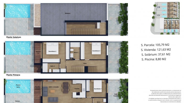 Nueva construcción  - Town House - Pilar de la Horadada - Lo Monte