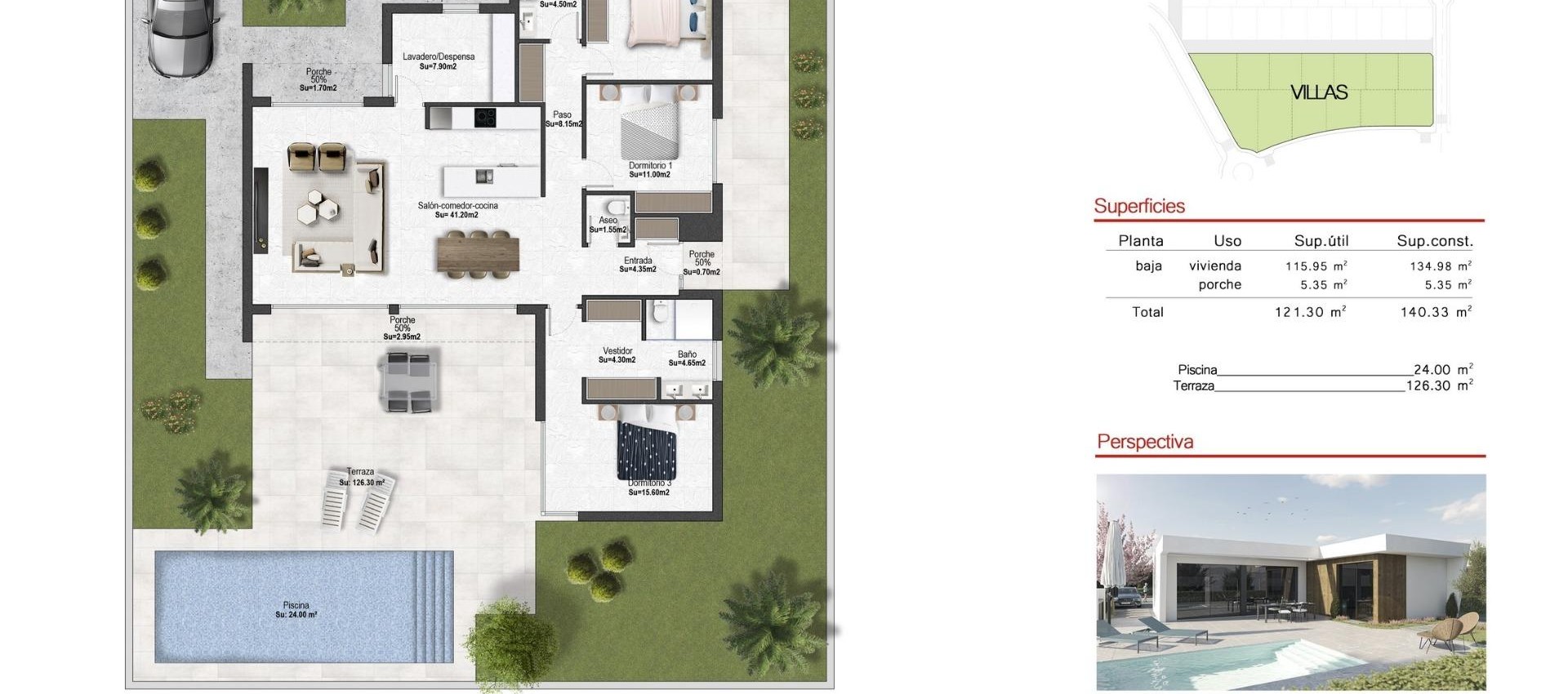 Nouvelle construction - Villa - Banos y Mendigo - Altaona Golf