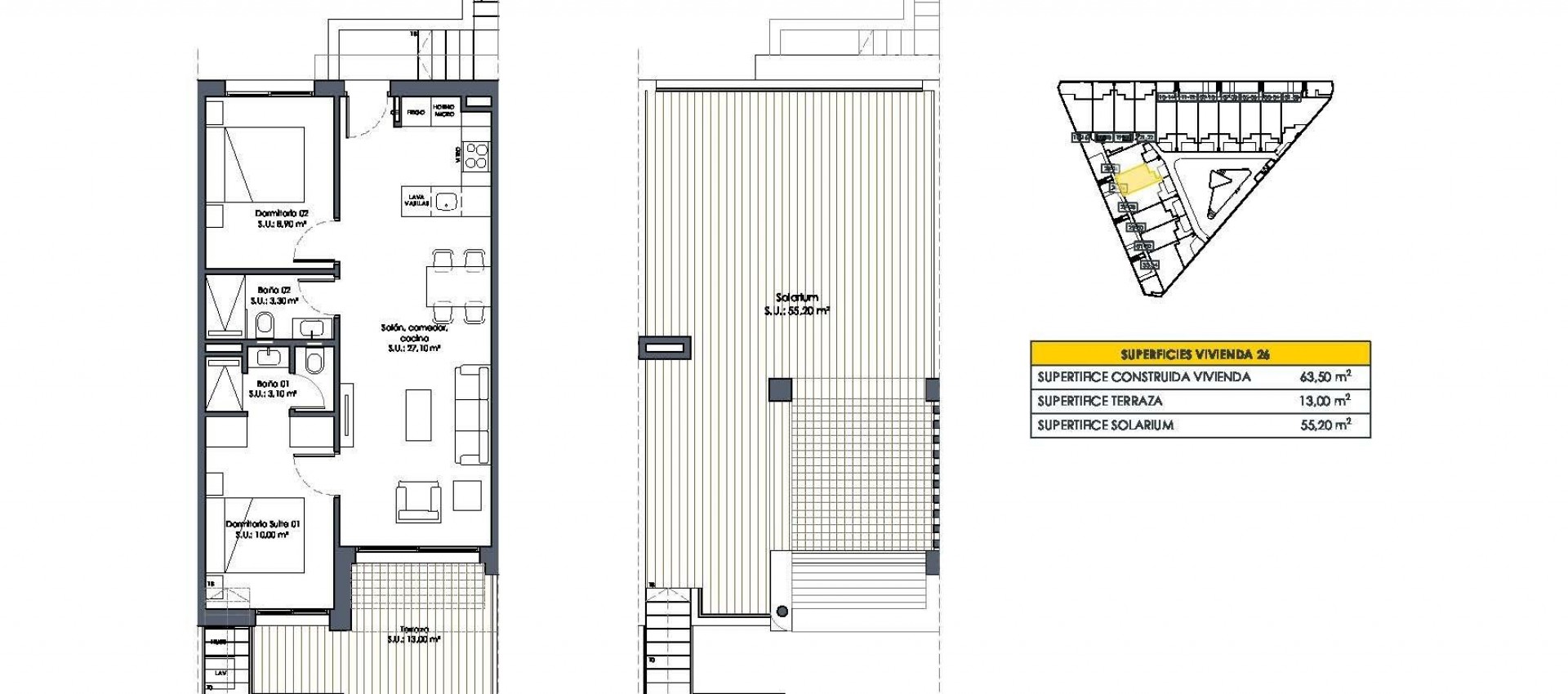 New Build - Bungalow - San Fulgencio - Pueblo
