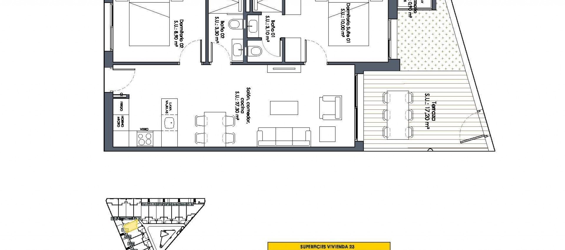 Nueva construcción  - Bungalow - San Fulgencio - Pueblo