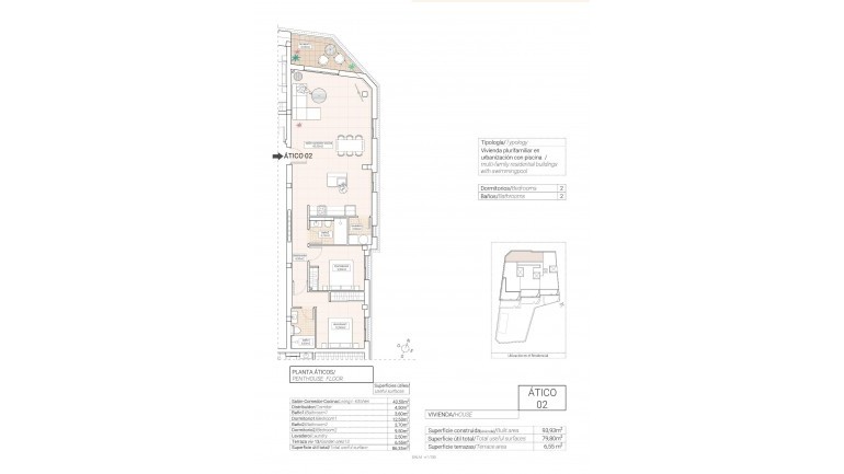 New Build - Penthouse - Hondón de las Nieves - Pueblo
