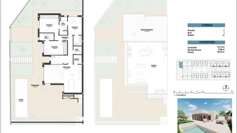 New Build - Villa - Los Alcázares - Serena Golf