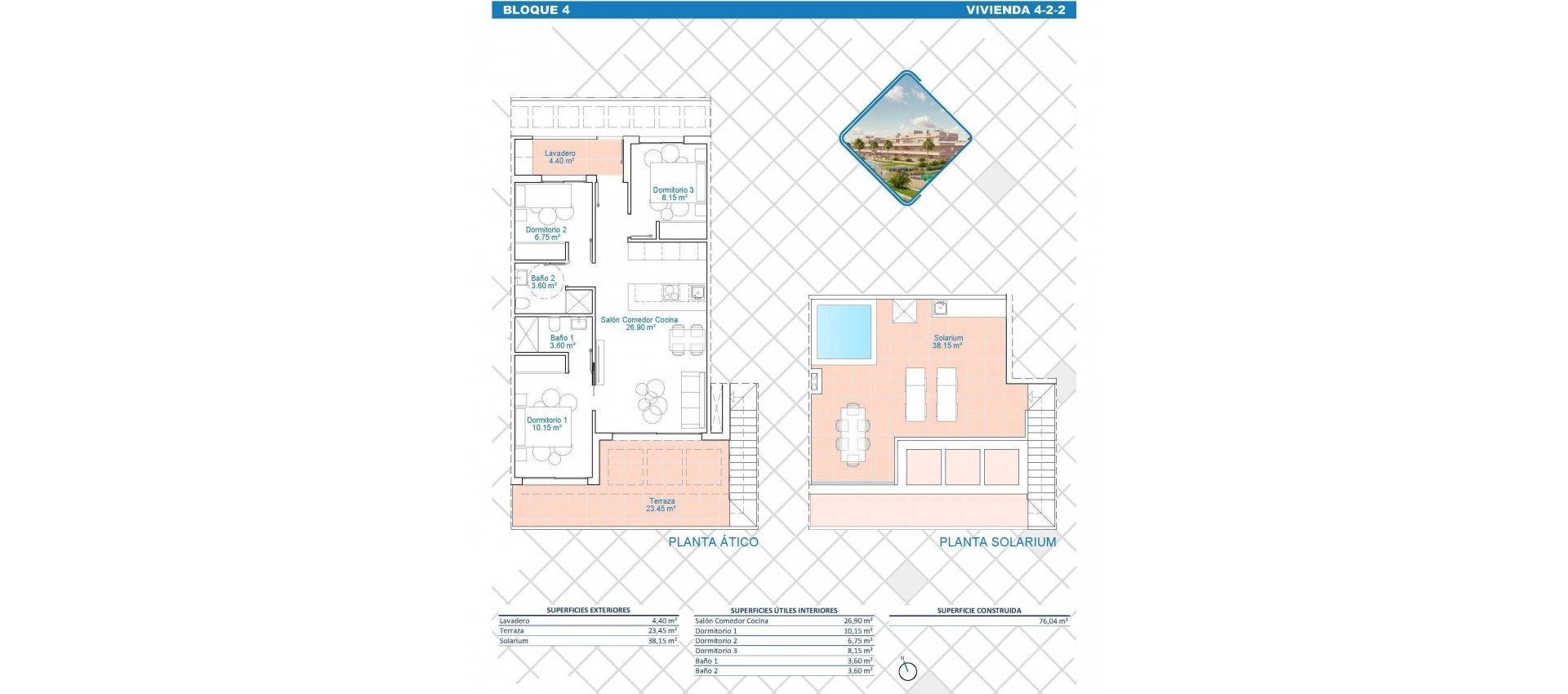 New Build - Penthouse - Pilar de la Horadada - Lo Monte