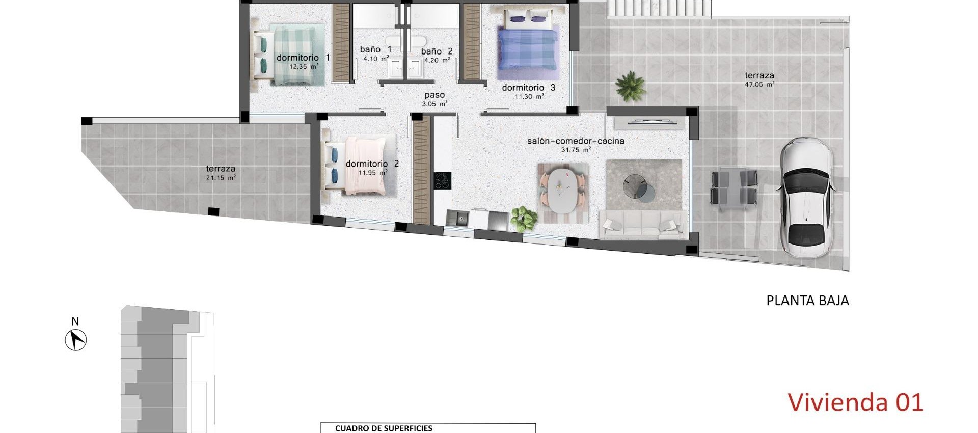 New Build - Bungalow - Pilar de la Horadada - pueblo