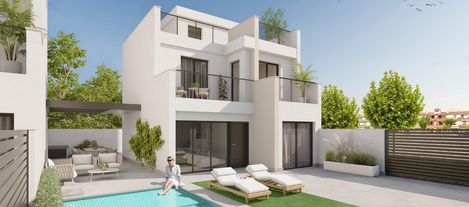 New Build - Villa - Los Alcázares - Playa la Atascadera