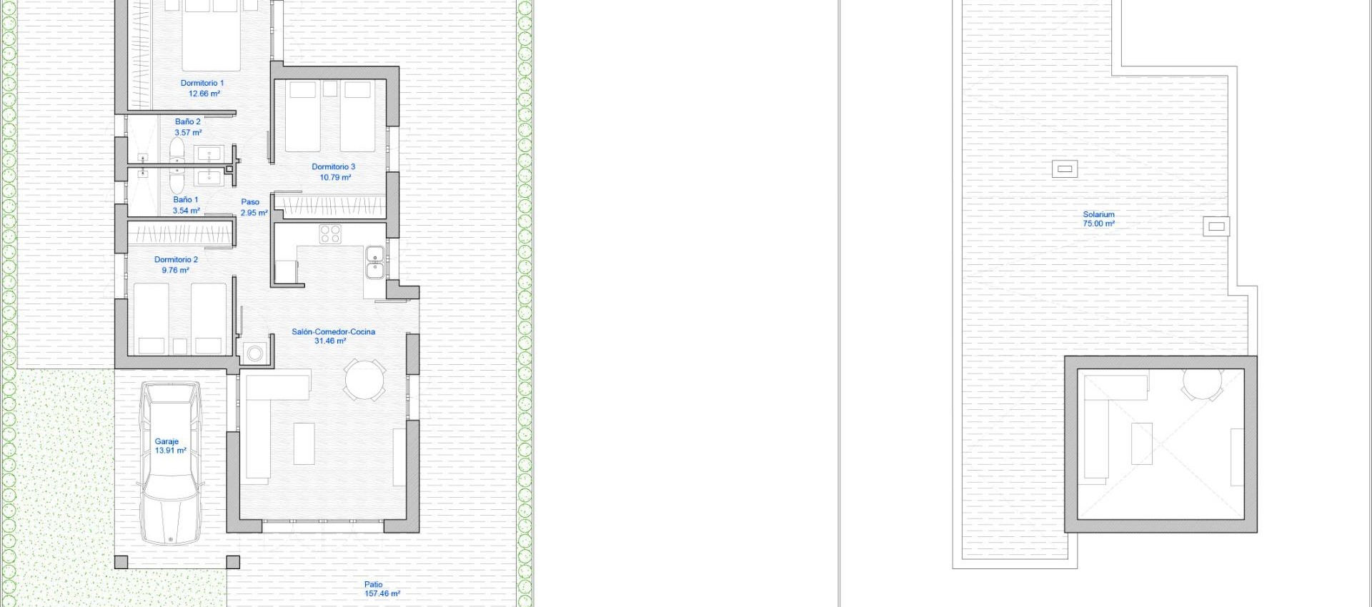 New Build - Villa - Los Alcázares - Serena Golf
